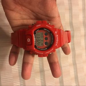 Red G-Shock Watch